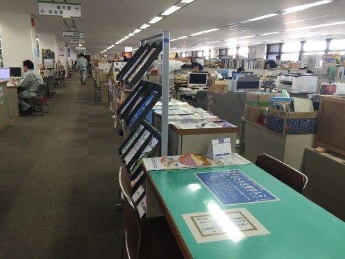 Reception desk of Hachioji Tourism Association・Computer_2