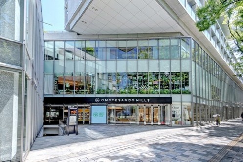 Exterior view of OMOTESANDO HILLS Information Counter