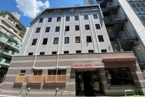 Exterior view of SAKURA HOTEL & RESTAURANT・CAFÉ IKEBUKURO