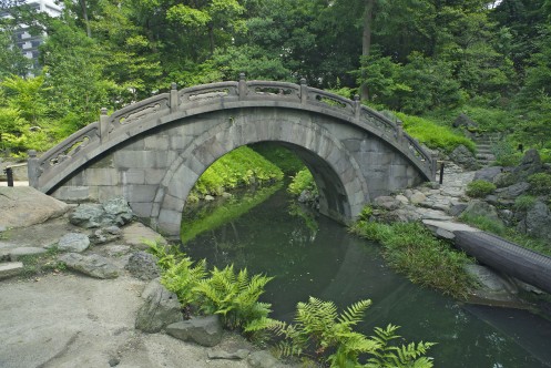 小石川後樂園服務中心周辺