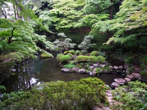 殿ヶ谷戸庭園の外観・pcズーム