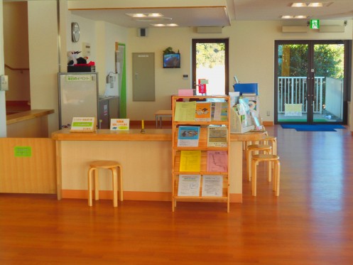 Reception desk of Wild Bird Park Nature Center・Computer_2