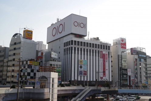 UENO MARUI Service Counter 외관・pc줌