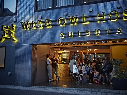 WISE OWL HOSTELS SHIBUYA外观・电脑放大