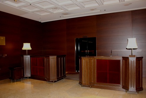 Reception desk of Tokyo　Prince　Hotel・Computer_2