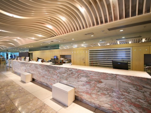 Reception desk of Shinjuku Washington Hotel Annex Building・Computer_2