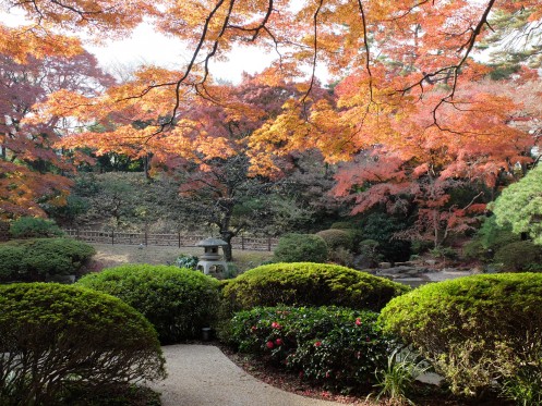 東京都庭園美術館の庭園・pc_4