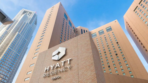 Exterior view of Hyatt Regency Tokyo Concierge Desk