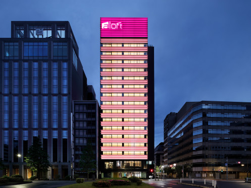 Exterior view of Aloft Tokyo Ginza