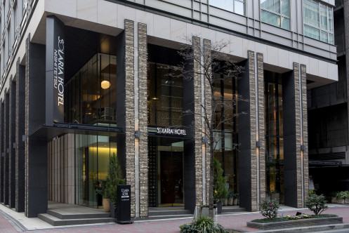 Exterior view of Solaria Nishitetsu Hotel Ginza Front Desk