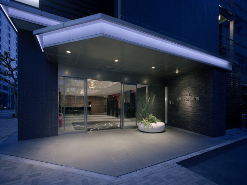 Entrance of Villa Fontaine Tokyo Kudanshita・ComputerZoom