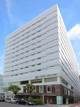 Exterior view of Hotel Gracery Ginza Information Desk・ComputerZoom