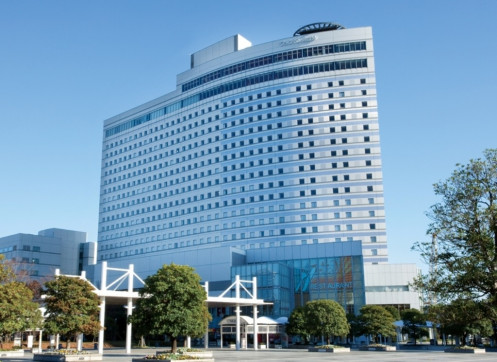 Exterior view of Ariake Washington Hotel Information Desk