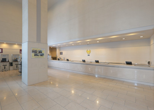 Reception desk of Ariake Washington Hotel Information Desk・Computer_2