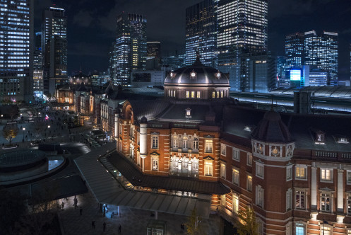 東京站酒店外觀・電腦放大