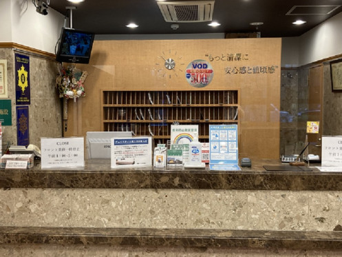 Reception desk of Toyoko Inn Tokyo Asakusa Kuramae No.1・Computer_2