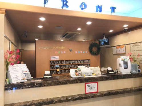 Reception desk of Toyoko Inn Tokyo Uguisudani Ekimae・Computer_2