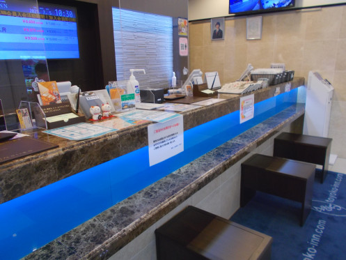 Reception desk of Toyoko Inn Tokyo Asakusa Kuramae No.2・Computer_3