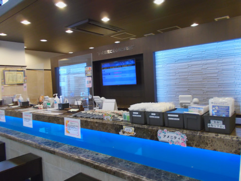 Reception desk of Toyoko Inn Tokyo Asakusa Kuramae No.2・Computer_4