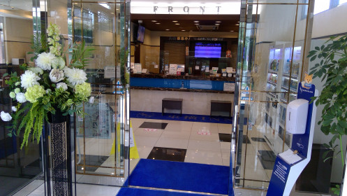 Reception desk of Toyoko Inn Tokyo Keihin Tohoku-sen Oji-eki Kita-guchi・Computer_2