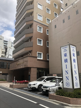 東横INN新宿御苑前駅３番出口の外観・pcズーム