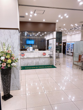 Reception desk of Toyoko Inn Tokyo Nihombashi Zeimusho Mae・Computer_2