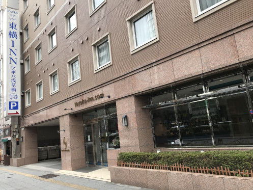 東橫INN 東京秋葉淺草橋站東口外觀・電腦放大