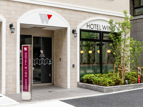 Exterior view of Hotel Wing International Shimbashi Onarimon・ComputerZoom