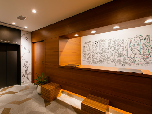 Reception desk of Hotel Wing International Ikebukuro・Computer_2