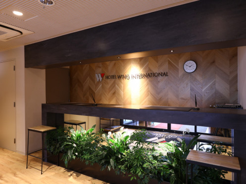 Reception desk of Hotel Wing International Kourakuen・Computer_2