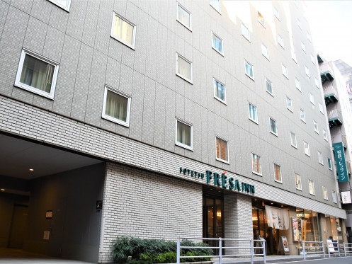 Exterior view of Sotetsu Fresa Inn Ginza-Sanchome