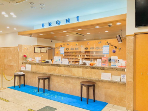 Reception desk of Toyoko Inn Tokyo Shinagawa Aomono-yokocho-eki・Computer_2