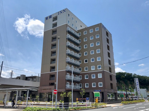 Exterior view of Toyoko Inn Tokyo Fuchu-Nambu-sen Minami-tama Ekimae