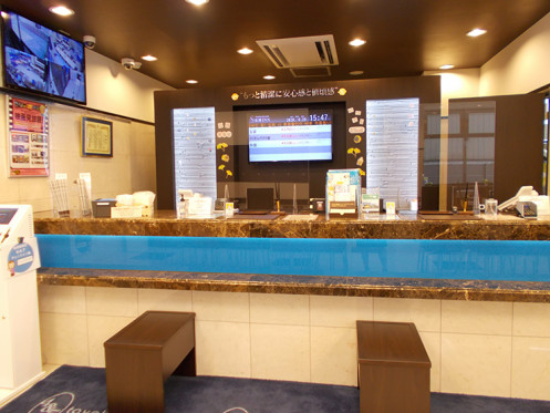 Reception desk of Toyoko Inn Tokyo Omori・Computer_2