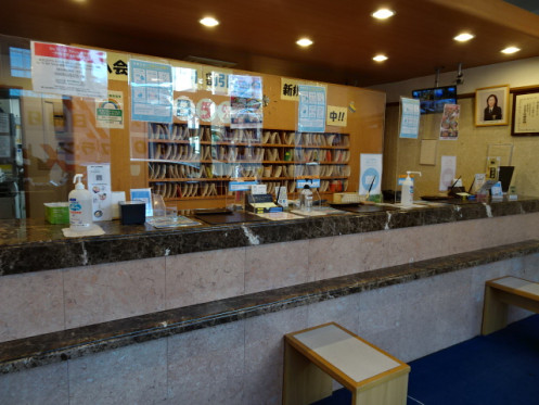 Reception desk of Toyoko Inn Tokyo Shinagawa-eki Takanawa-guchi・Computer_3