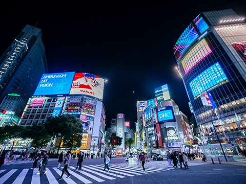 渋谷スクランブル交差点